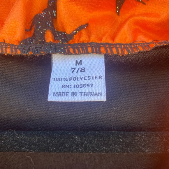 Halloween Witch Hoop Dress with Matching Hat - Picture 16 of 16